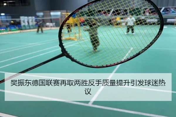 樊振东德国联赛再取两胜反手质量提升引发球迷热议
